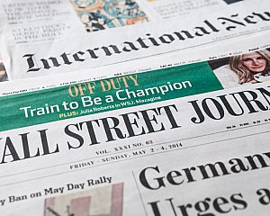 Wall Street Journal Newspaper