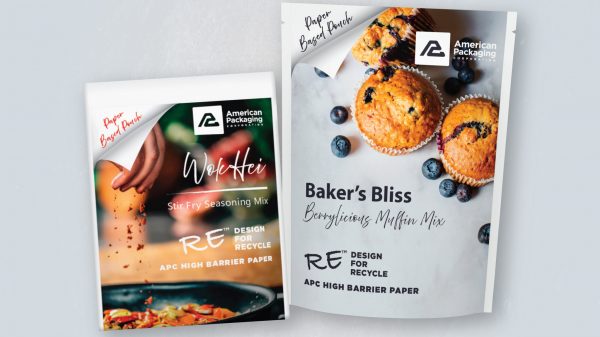 High Barrier Paper Image with paper texture bkg