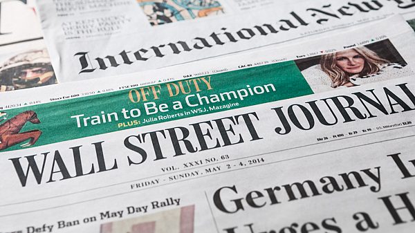 Wall Street Journal Newspaper