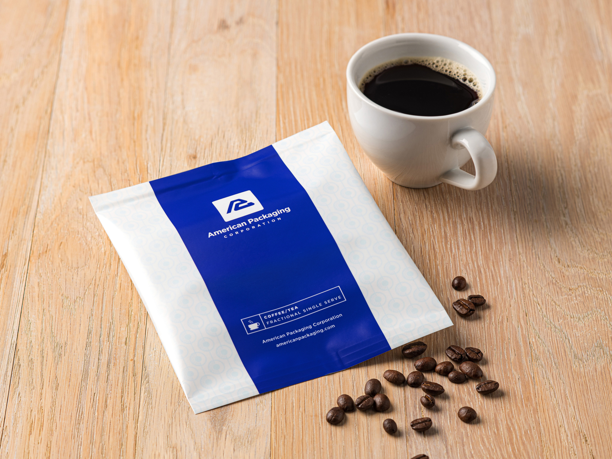 APC Fractional Pack Coffee on Table