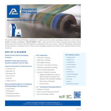 APC Capabilities One Page Rev 02 NEW